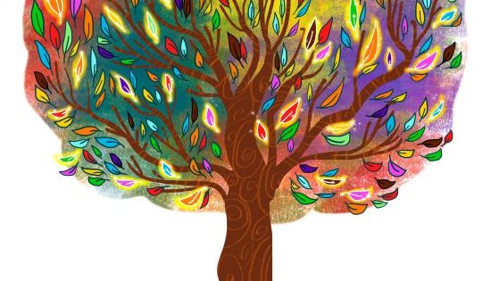 The colourful tree of saving food at home